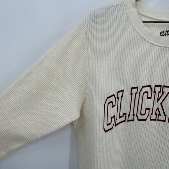 David Dobrik Clickbait Waffle Thermal Set sz M Medium NWOT Pajama Set Pants - Picture 2 of 8